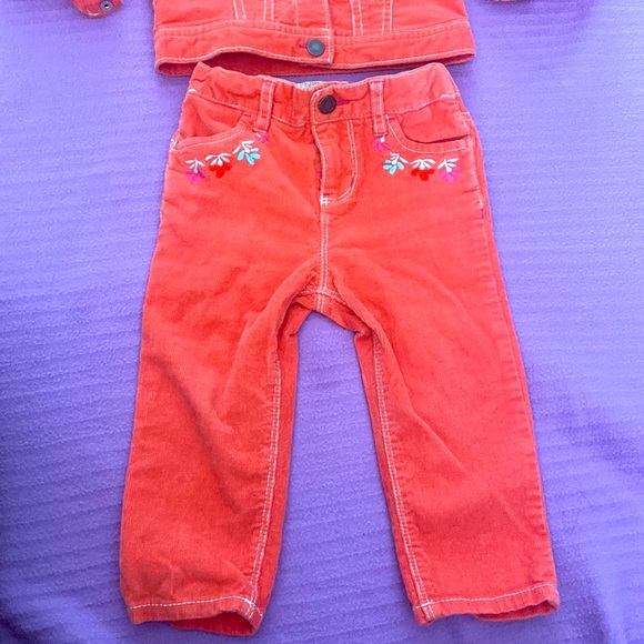 🎉HOST PICK 🎉 vintage Girls OshKosh B’gosh matching corduroy set - Picture 5 of 8